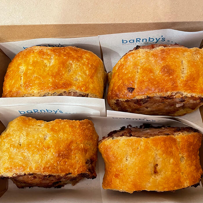 Sausage Rolls made by baRnbys